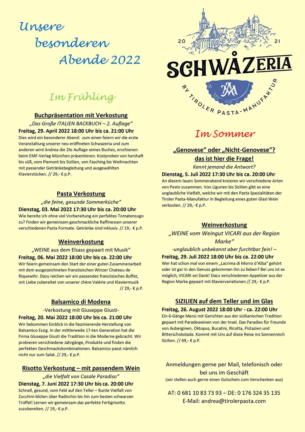 Veranstaltungen_Schwazeria-frhuehjahr_sommer2022